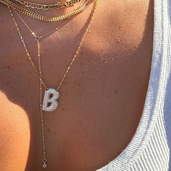 Dazzling Lariat Necklace