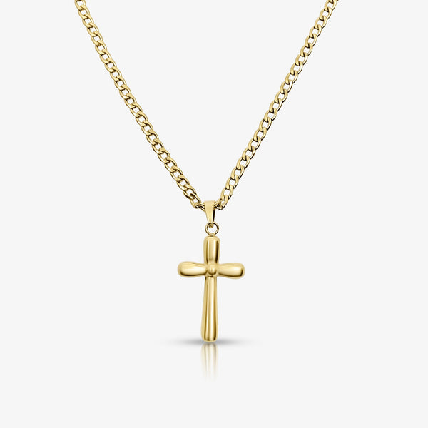 Pure and Simple Cross Necklace