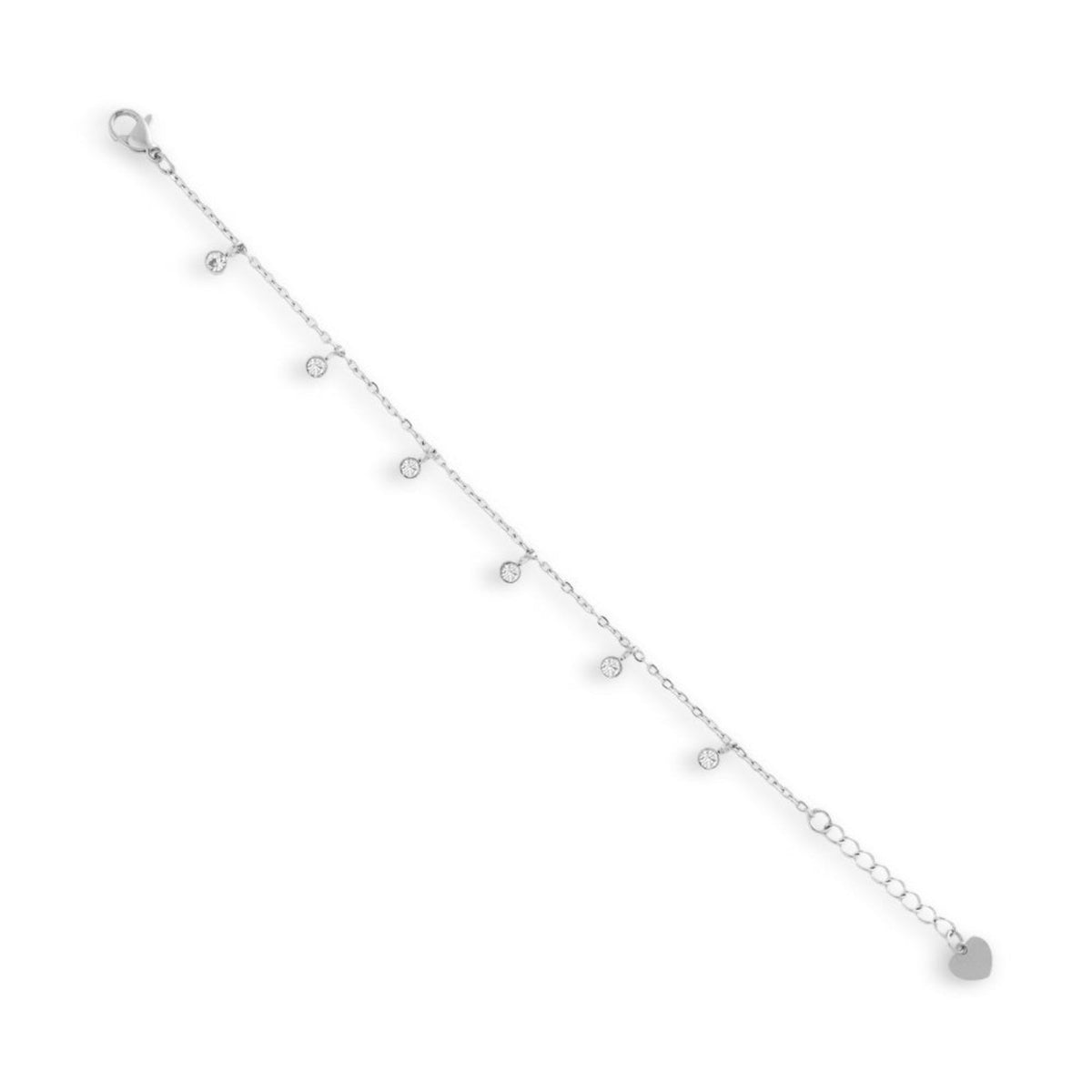 Dainty Crystal Drop Bracelet