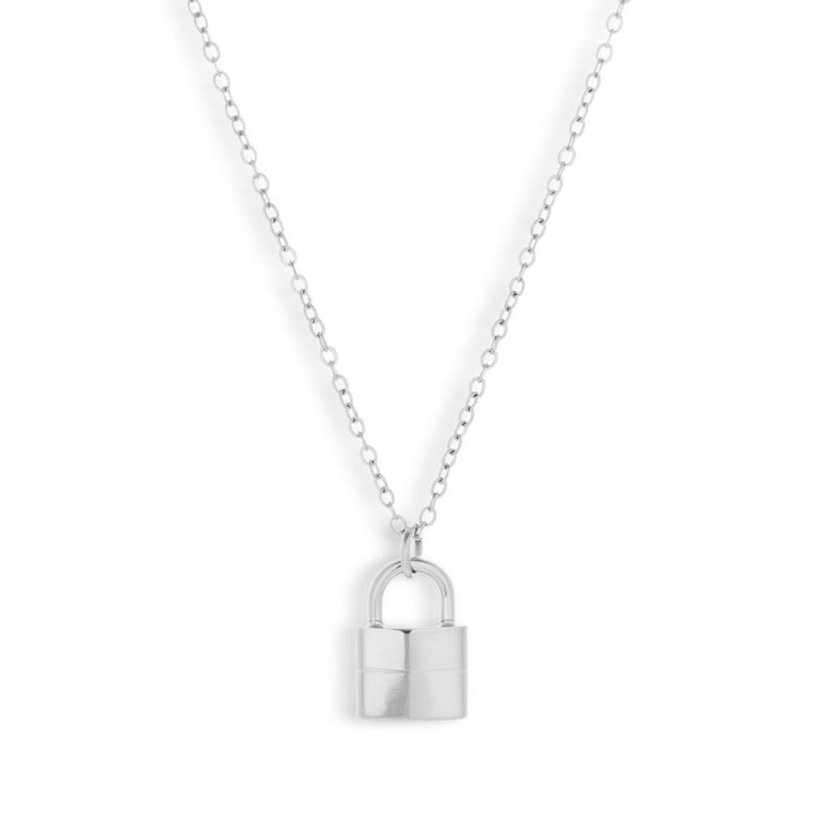 Lock Pendant Necklace