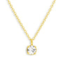 Solitaire Crystal Necklace