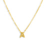 Crystal Initial Necklace