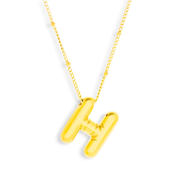 Starburst Initial Necklace