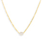 Single Pearl Drop Necklace