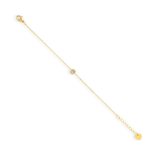 Initial Crystal Bracelet