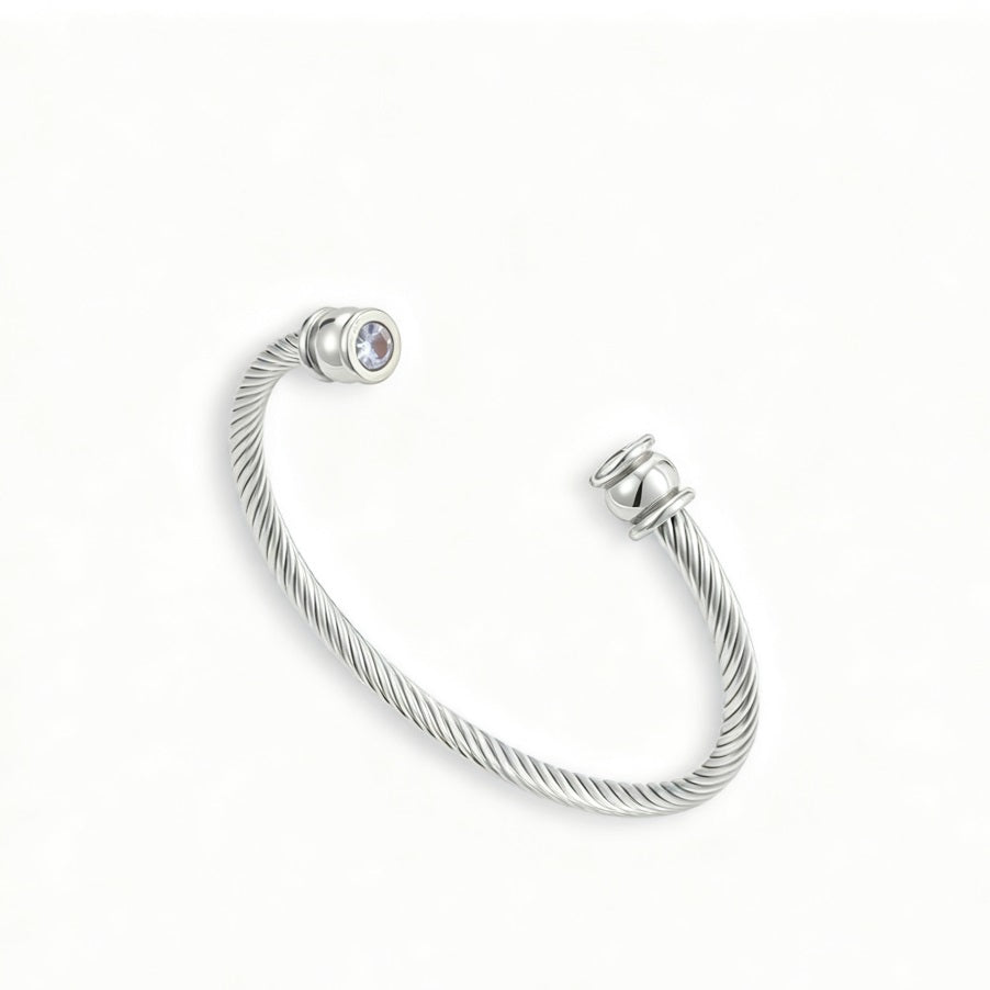 Eternal Twirl Bangle