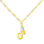 Golden Letter Necklace