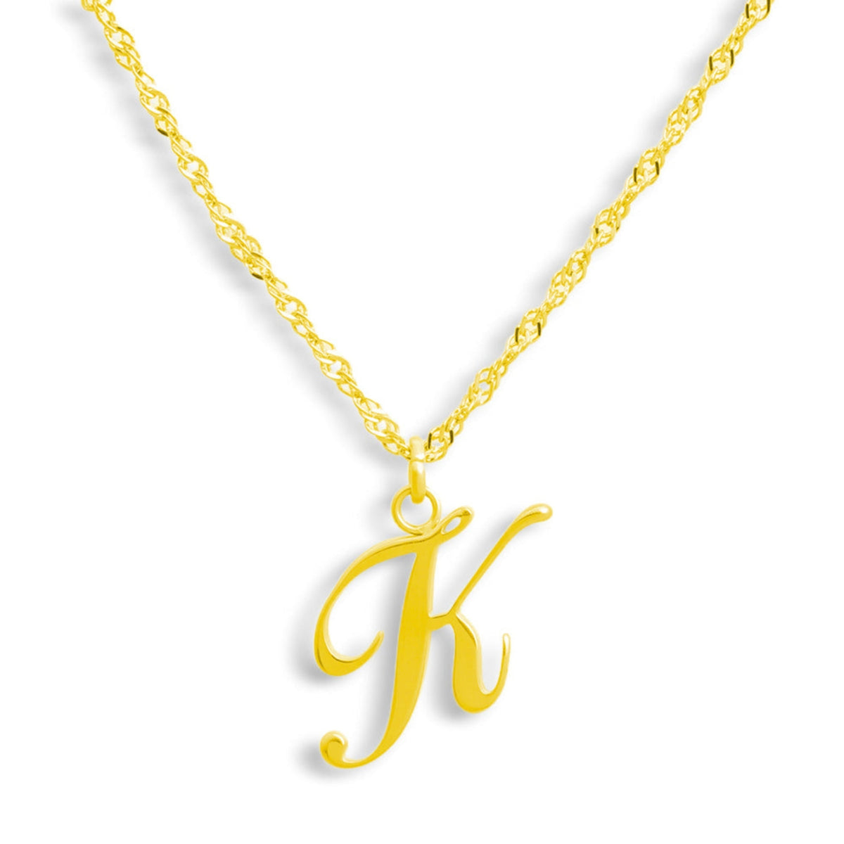Golden Letter Necklace