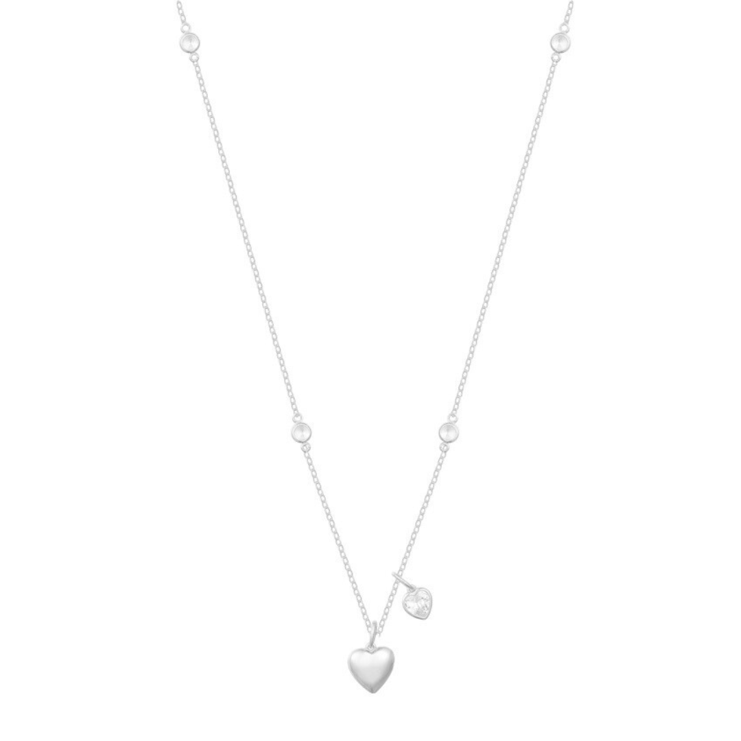 Twin Hearts Necklace