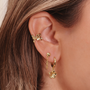 Hibiscus Ear Cuff