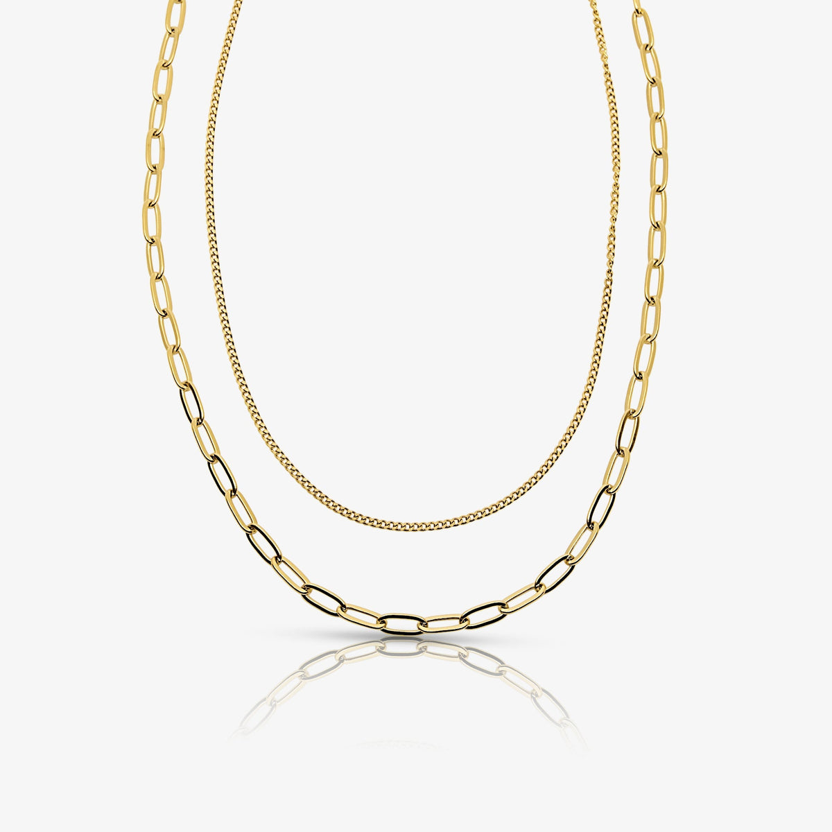 Perfect Pair Double Layered Necklace