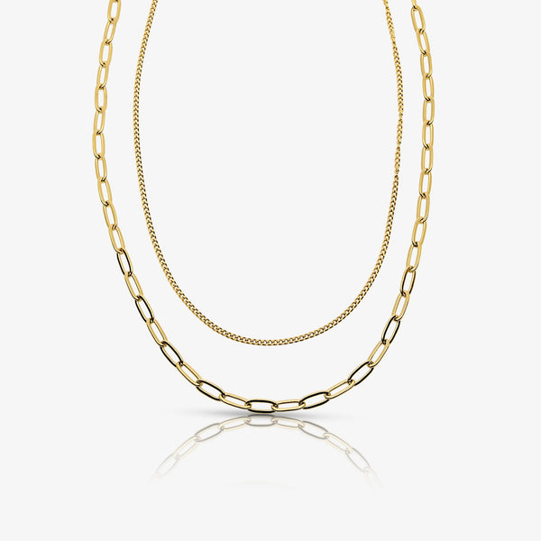 Perfect Pair Double Layered Necklace