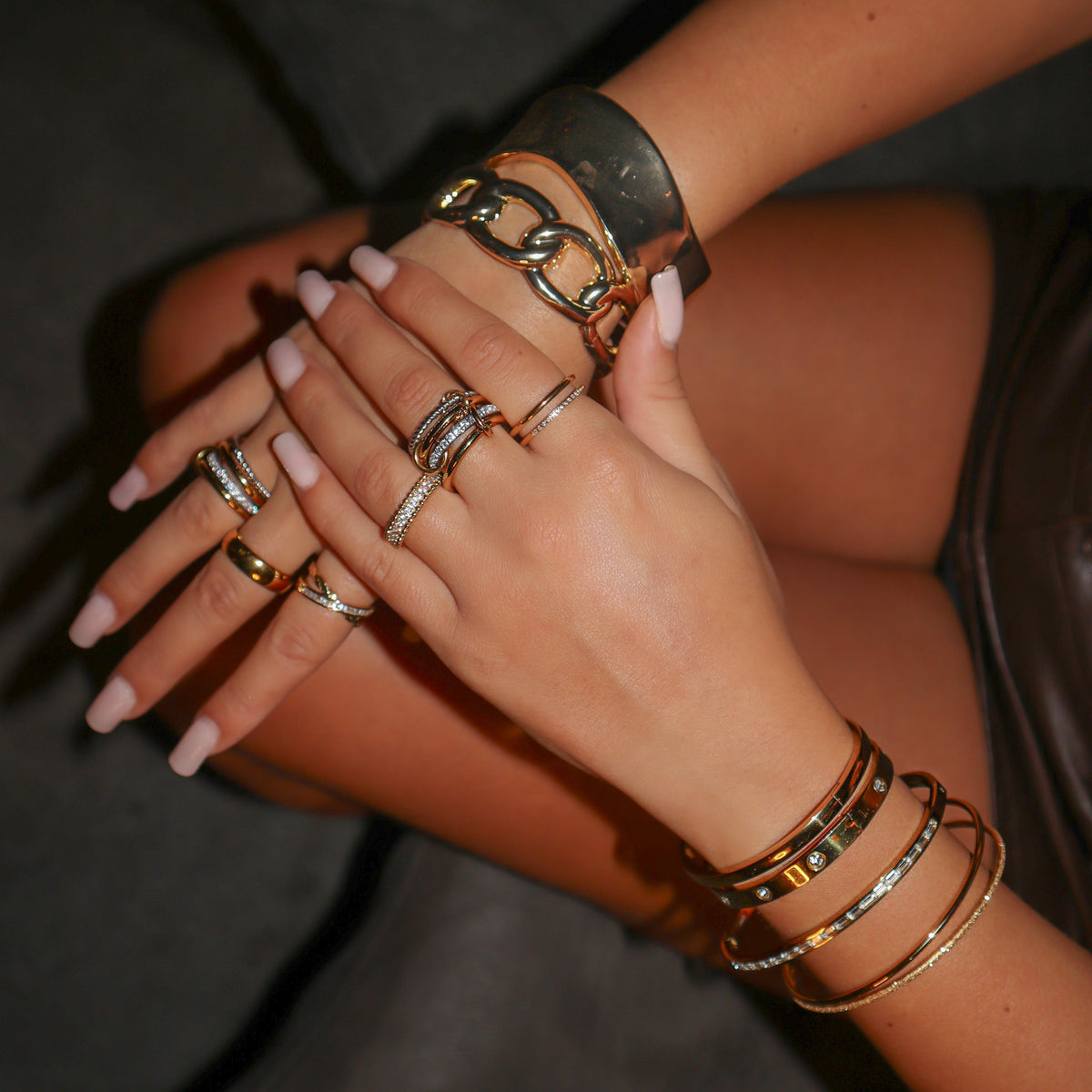 Viral Stacked Rings