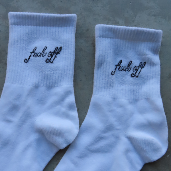 Leave Me Alone Socks