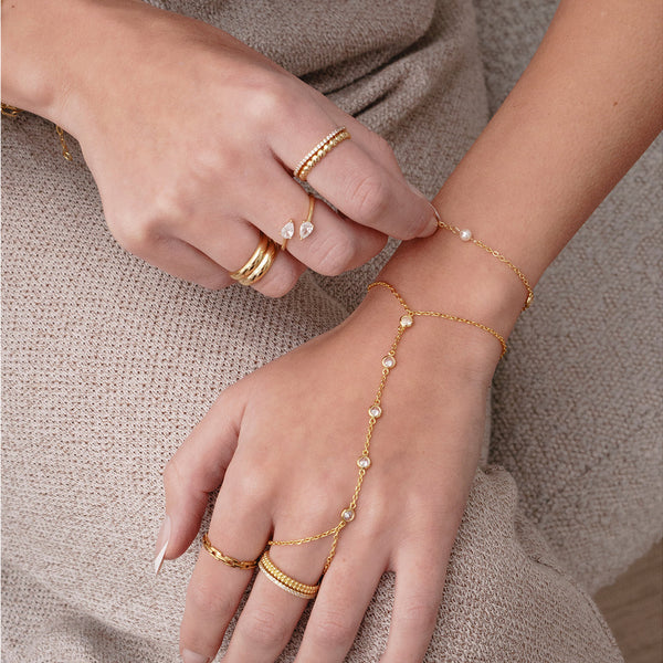 Viral Hand Chains:Anti Tarnish Waterproof