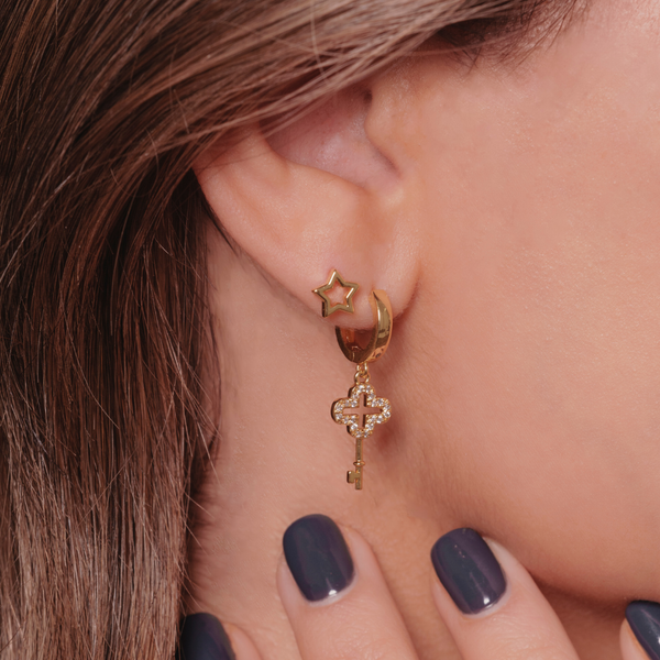 Unlock My Heart Earrings