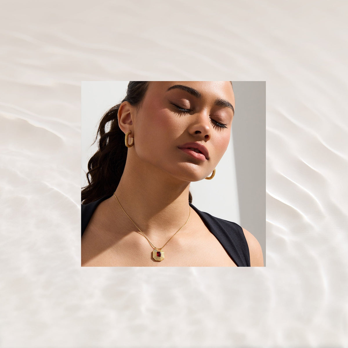 Hollywood Hoop Earrings